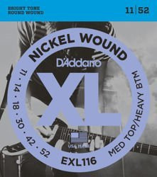 Struny D'Addario EXL116