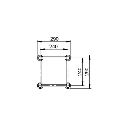 Kratownica QUADRO ALHD34