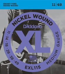 Struny D'Addario EXL115