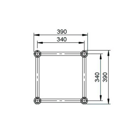 Kratownica QUADRO ALHD44