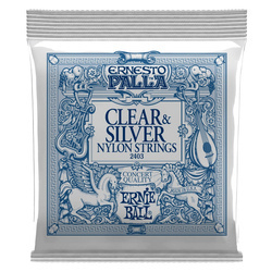 Struny Ernie Ball Nylon Classical Clear & Silver